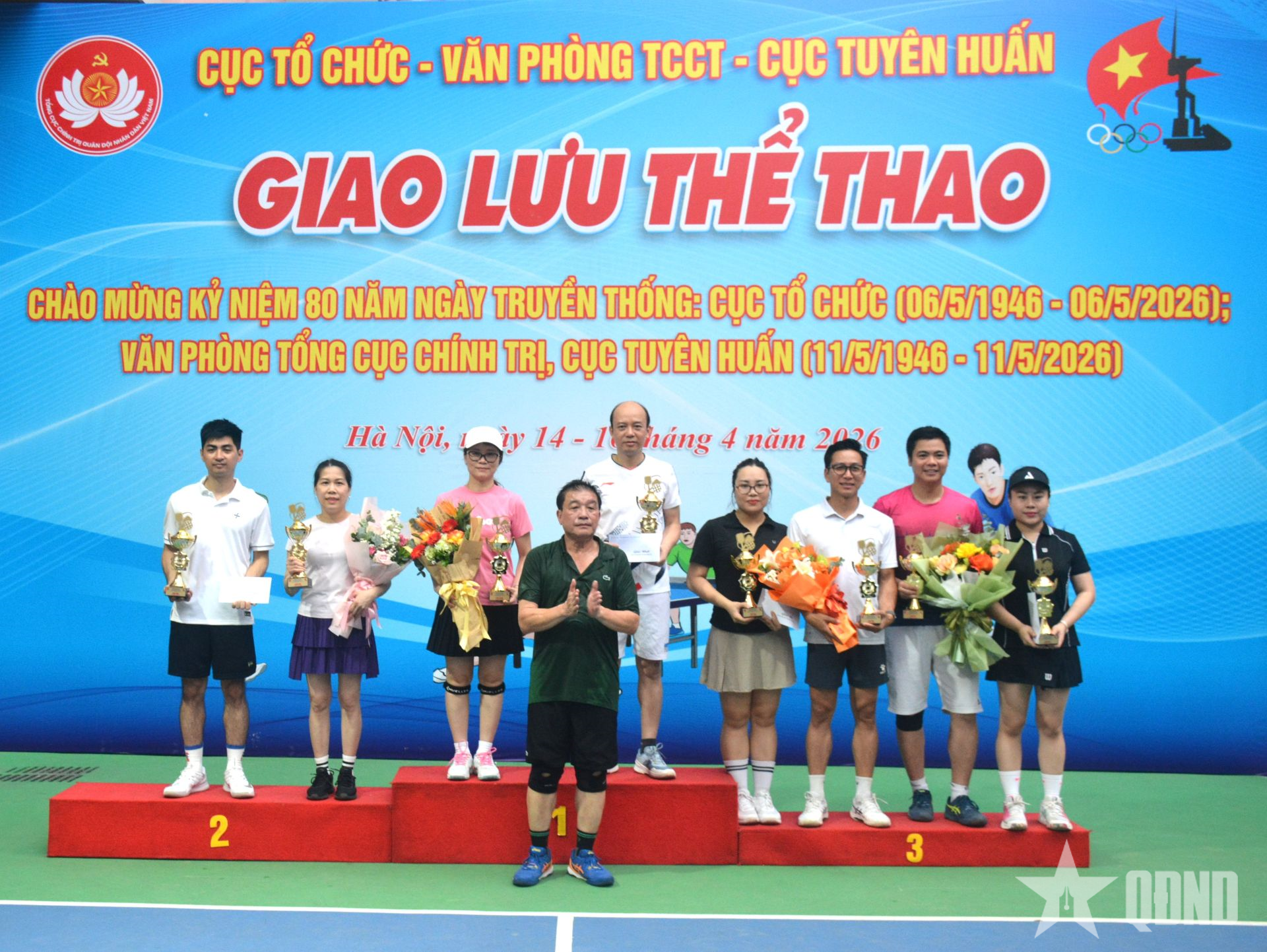 Bế mạc Giao lưu thể thao chào mừng kỷ niệm 80 năm Ngày truyền thống 3 cơ quan thuộc Tổng cục Chính trị